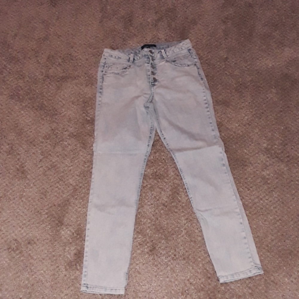 Teens blue spice washed denim jeans